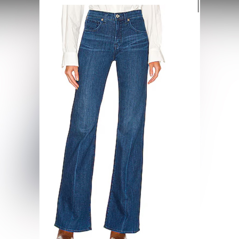 Nili Lotan Celia Jean in Dark Wash. size 27